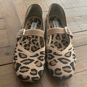 Steve Madden Kids Leopard Print Dress Shoes